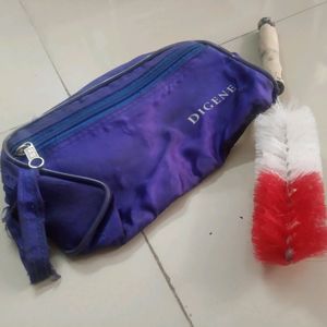 Multipurpose Pouch With Bottle Brush