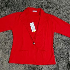Pack 2 Quantity Red Jacket & Stylish Top