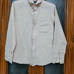 Mens Shirt Off White Colour