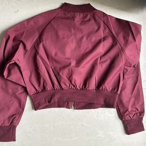 Wine, Colour Jacket Cum Top