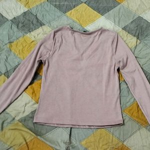 HARPA peach long-sleeve