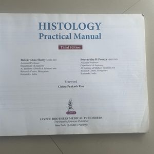 Anatomy Histology Practical Manual