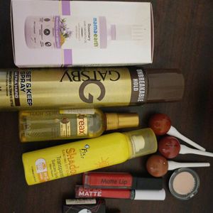Haircare And Makeup Items