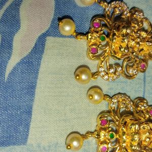 1gm Gold Earrings