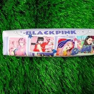 Black Pink Pencil Pouch