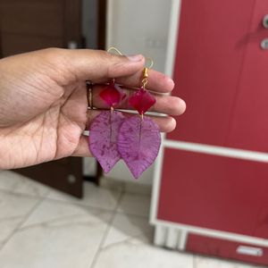 Bougenvilla Earrings