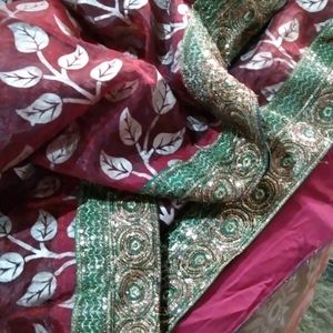 Tissue Saree