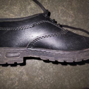 Kids Black School Shoes