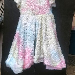 Unicorn Colour Frock & Leggins