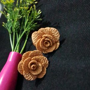 New And Trendy Rose Flower Earing