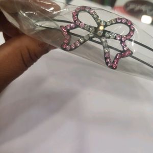 Bow American Diamond Hairband