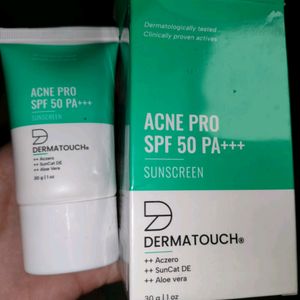 Detmatouch Acne Sunscreen 🎉🎉🥳🥳