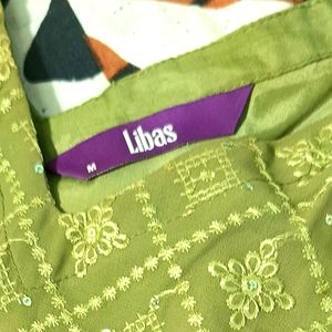 Libas Women Ethnic Kurta With Trousers & Dupatta