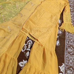 Woman Haldi Wedding Suit.