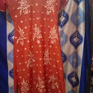 Wedding Party Wear Kurti Lehenga Set