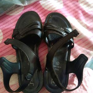 Kids Black Sandal