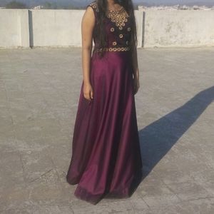 Beautiful Purple Gown