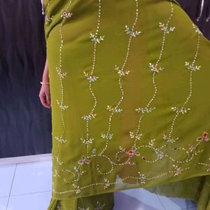 (3) Wedding Saree With Blouse