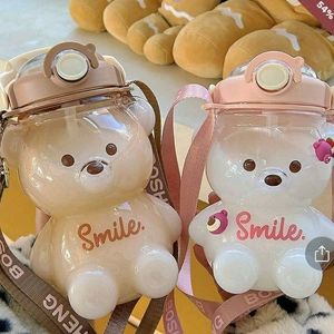 Kawaii Teddy Water Bottle