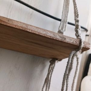 Wooden Hanging Shelf