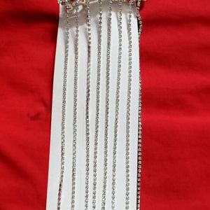 Long Korean Rhinestone Hairclip