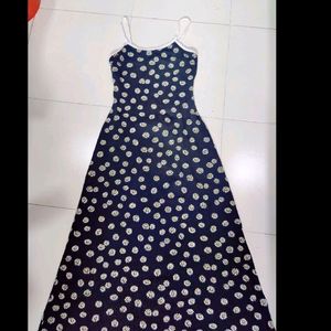 Daisy Print Long Dress Bought It From Bali ..Not Using Now