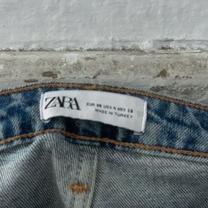 Zara Distressed Denim.