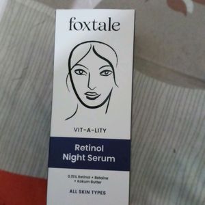 Foxtale Retinol Night Serum