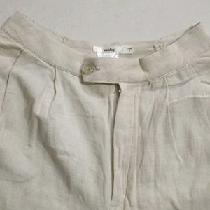 Cream Trouser