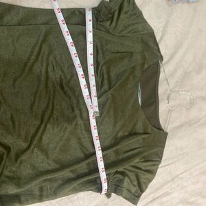 Tunic/Top Dark Olive Colour