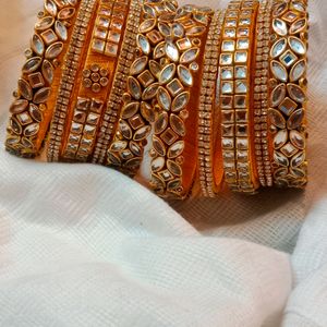 Bridal Kundan Bangles ❤️