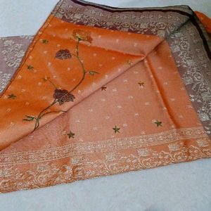 Beautiful Pattu Saree With Blouse