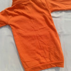 Orange sweater top (UNUSED)