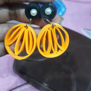 handmade quilling earrings