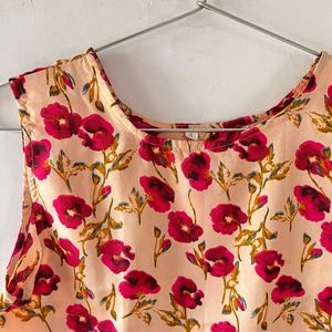 Hand Made Floral Top