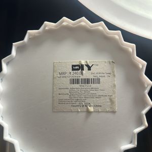 Mr. DIY - White Vase w/ Jute Neck