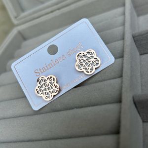 Flower Pearl Stainless Steel Studs