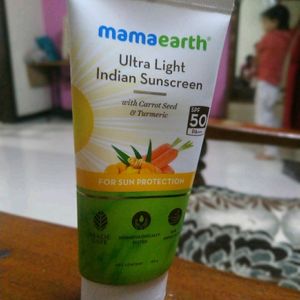 MamaEarth Sunscream