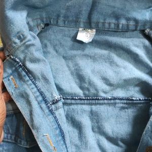 Denim Full Sleeve Jacket