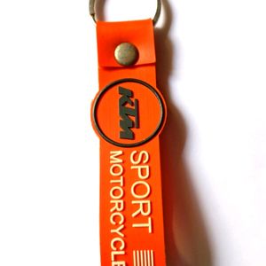 Used KTM Rubber Keychain