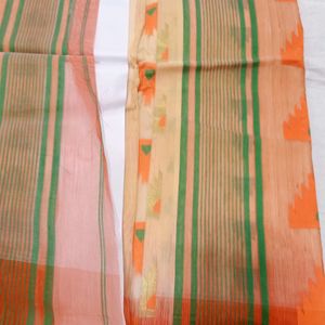 100% Pure Tasar Saree