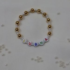 Name Beads Bracelet