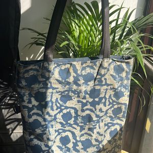 ETHNIC PRINT TOTE BAG