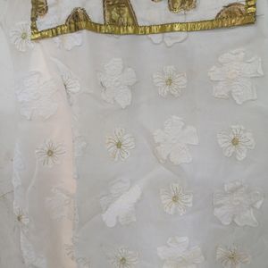 Beautiful Off White Sharara Set