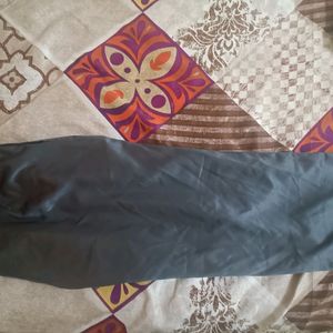 Grey satin pant worn once