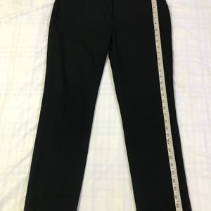 Black Midrise Trouser Waist 32