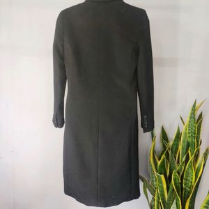 Imported Unisex Black Overcoat