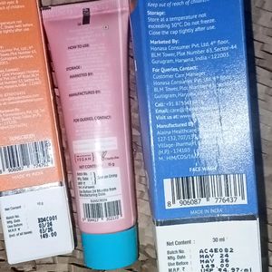 Sunscreen And Facewash Combo