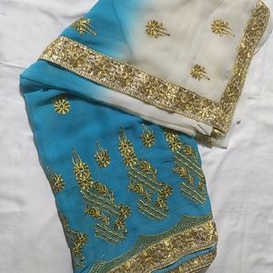 2 Shade Saree