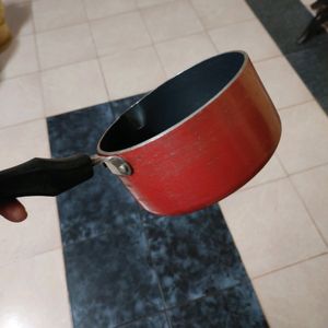 HE BRANDED Red Small Induction Base Sauce Pan